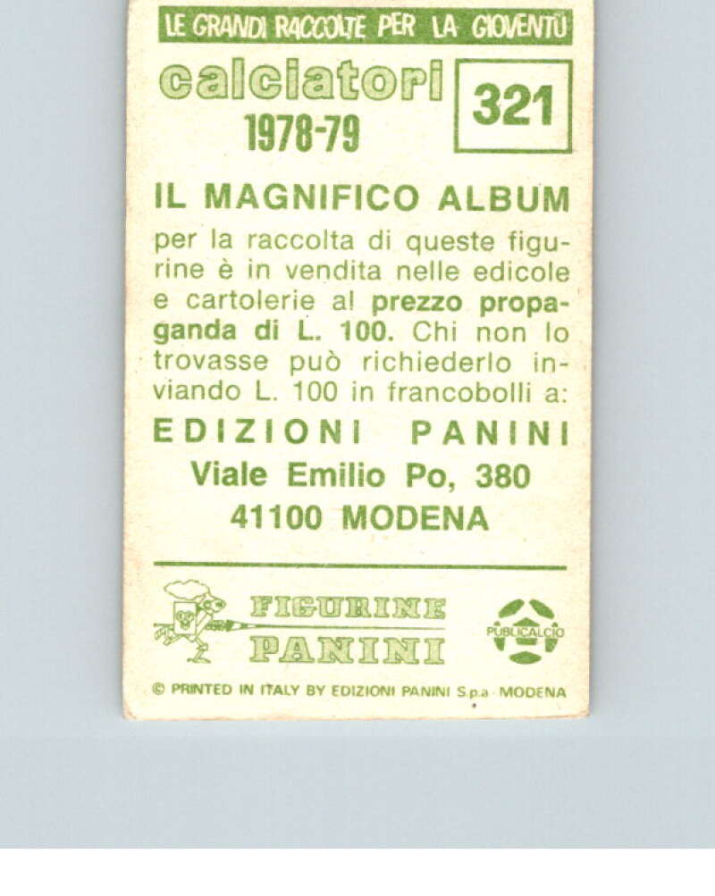 1978-79 Panini Calciatori Soccer #321 Jose' Altafini V28345