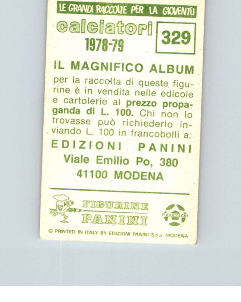1978-79 Panini Calciatori Soccer #329 Amarildo T. De Silveira V28350