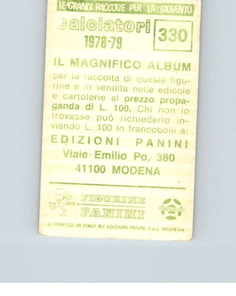 1978-79 Panini Calciatori Soccer #330 Pietro Battara V28351