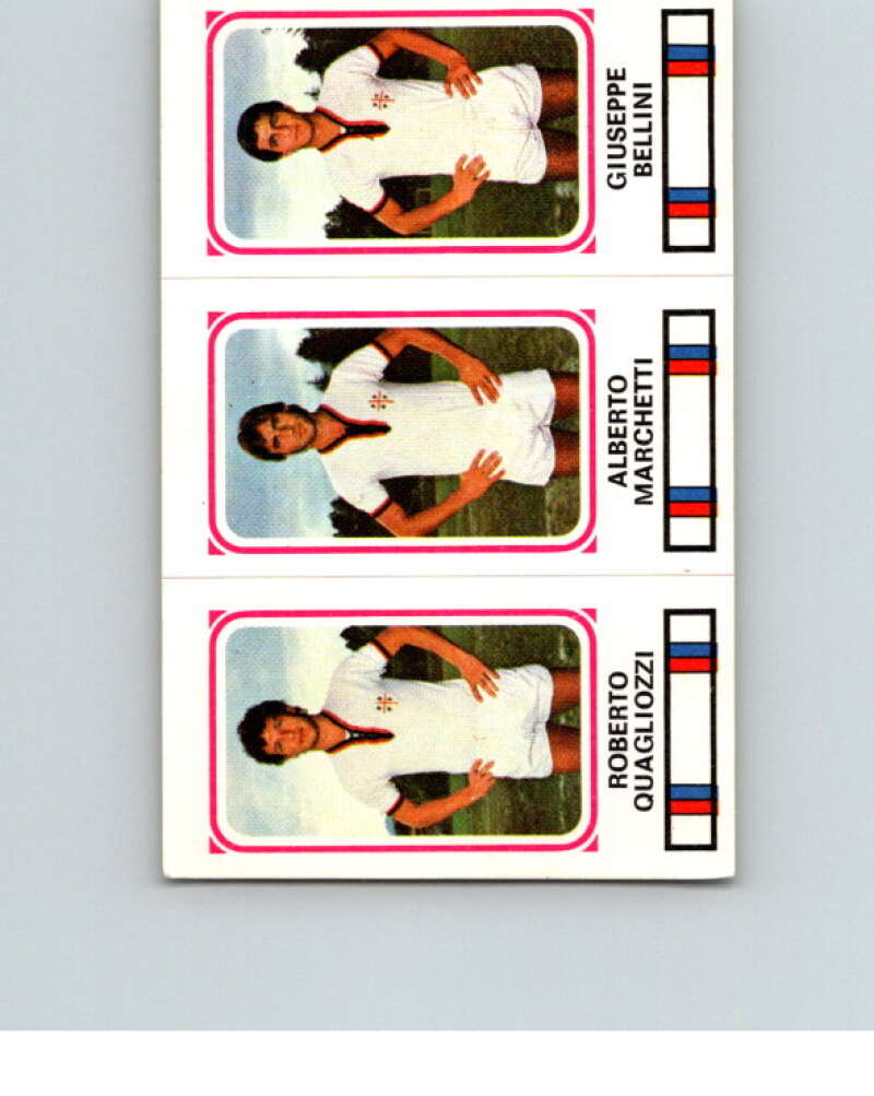 1978-79 Panini Calciatori Soccer #336 Quagliozzi, Marchetti, Bellini V28354