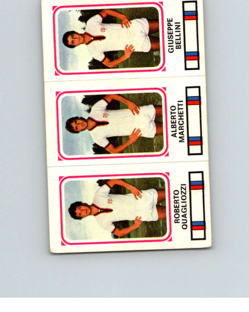 1978-79 Panini Calciatori Soccer #336 Quagliozzi, Marchetti, Bellini V28355