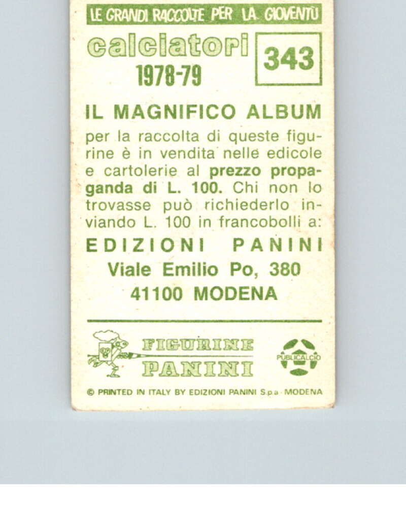1978-79 Panini Calciatori Soccer #343 Cesena V28356