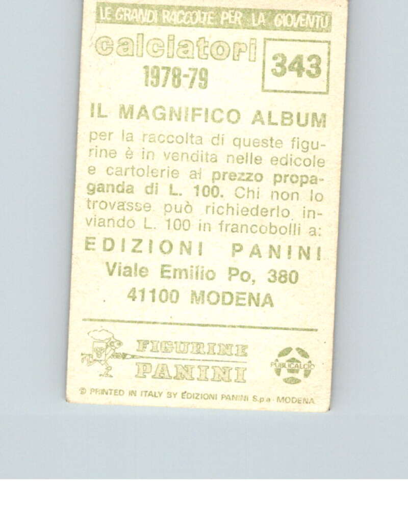 1978-79 Panini Calciatori Soccer #343 Cesena V28357