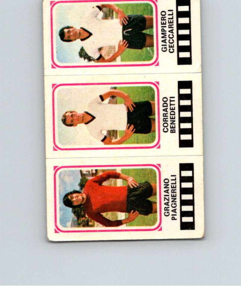 1978-79 Panini Calciatori Soccer #344 Piagnerelli, Benedetti, Ceccarelli V28359