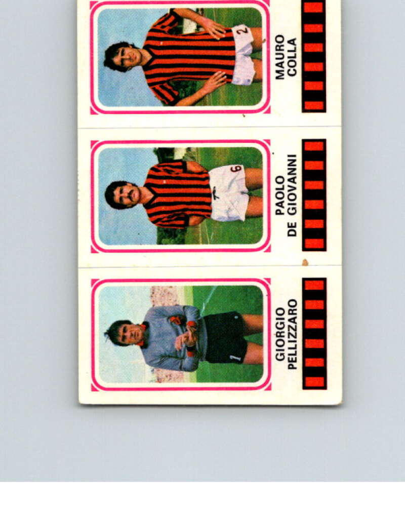 1978-79 Panini Calciatori Soccer #354 Pellizzaro, De Giovanni, Colla V28365