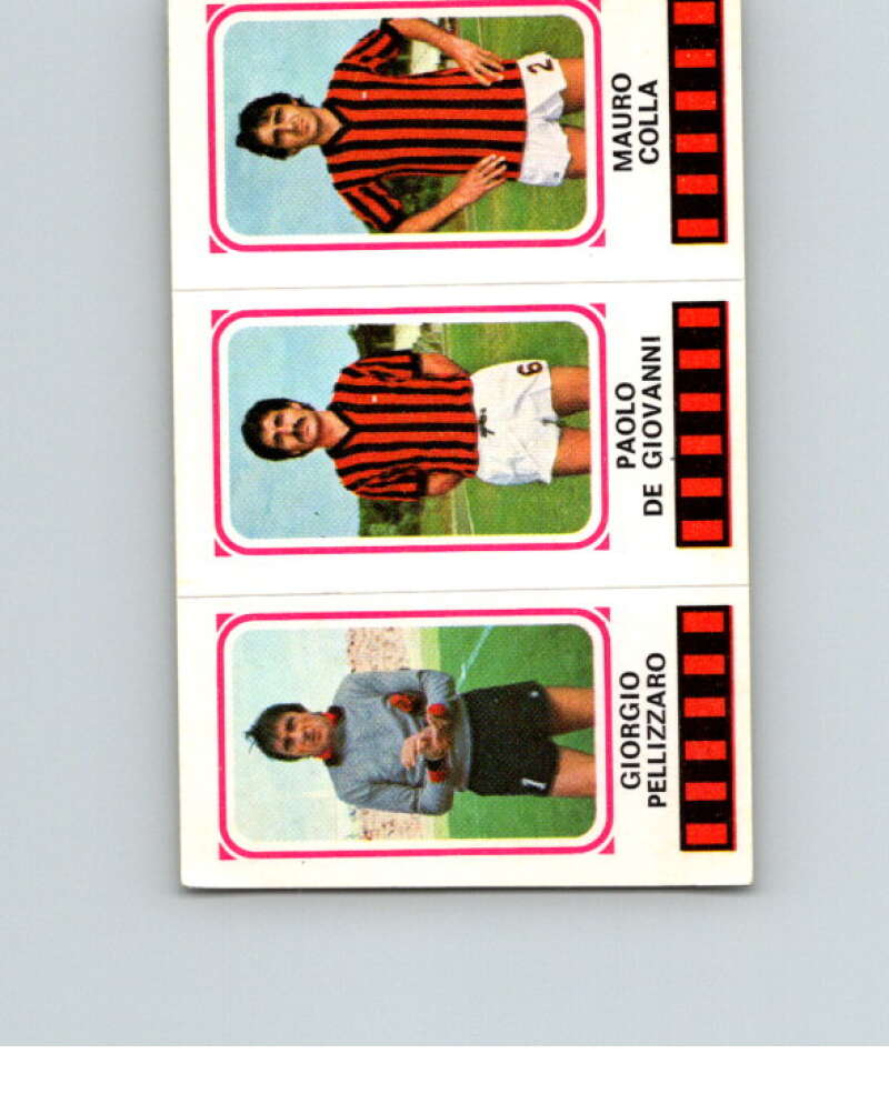 1978-79 Panini Calciatori Soccer #354 Pellizzaro, De Giovanni, Colla V28366
