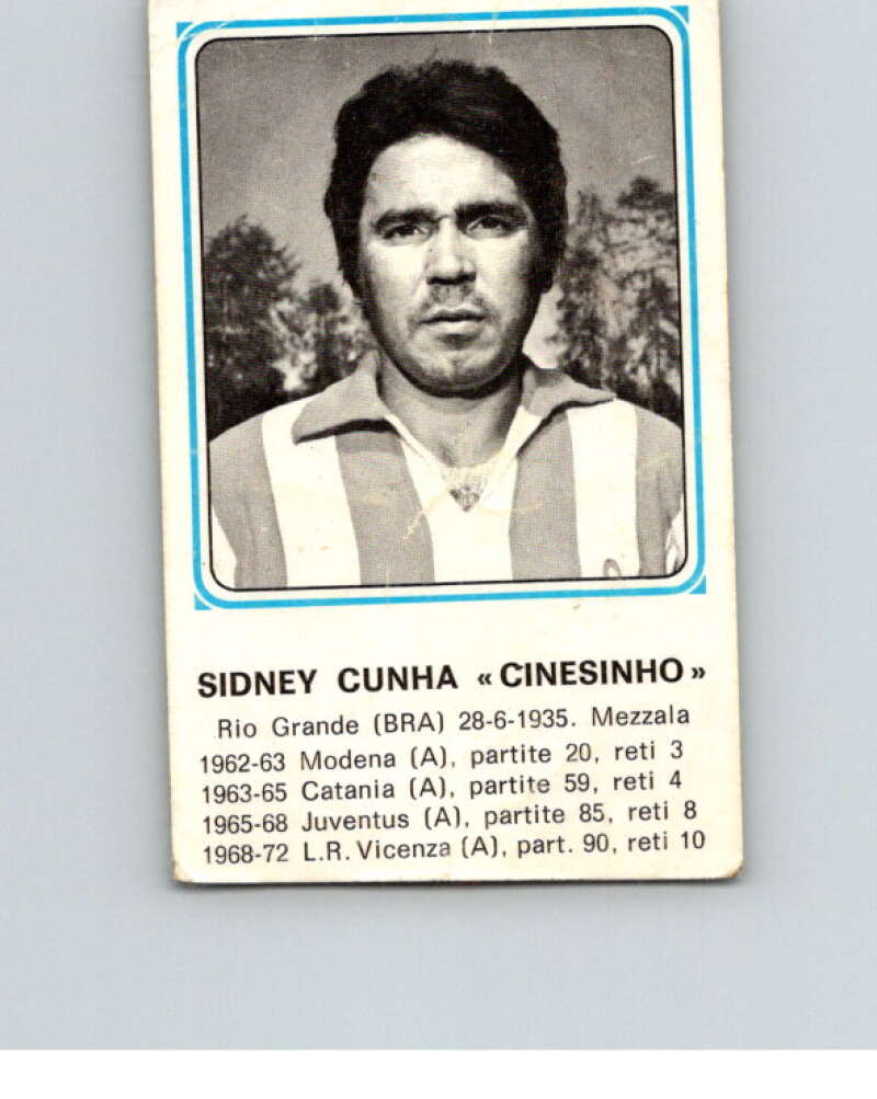 1978-79 Panini Calciatori Soccer #361 Sidney Cunha "Cinesinho" V28368