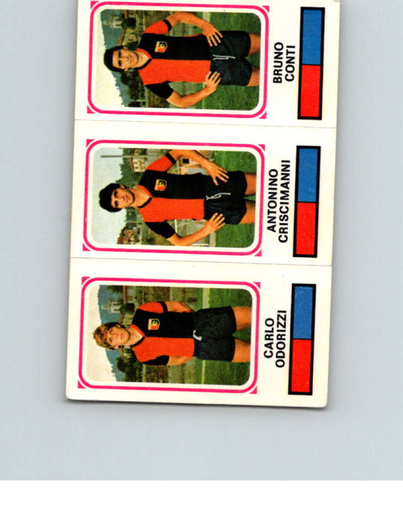 1978-79 Panini Calciatori Soccer #366 Odorizzi, Criscimanni, Conti V28372