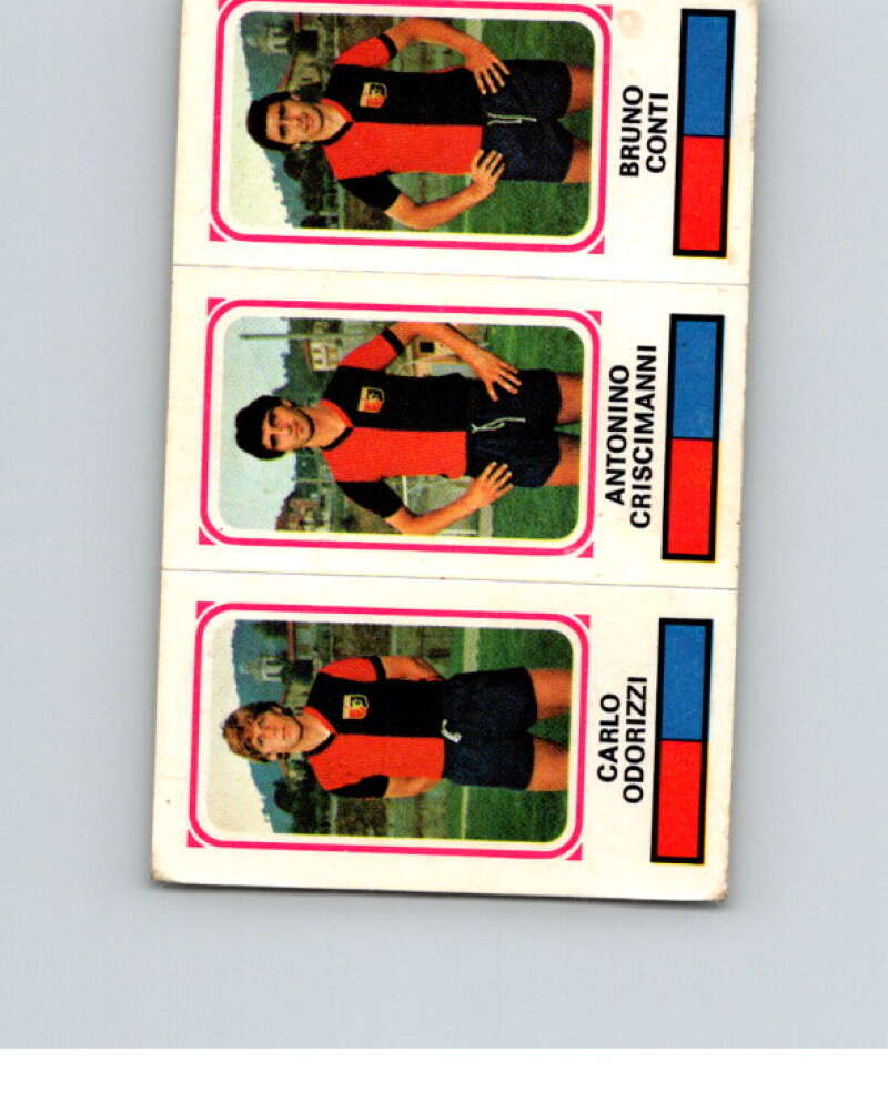 1978-79 Panini Calciatori Soccer #366 Odorizzi, Criscimanni, Conti V28373