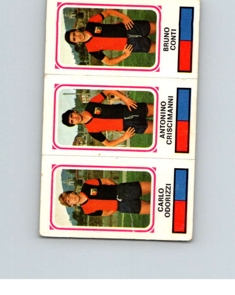 1978-79 Panini Calciatori Soccer #366 Odorizzi, Criscimanni, Conti V28374