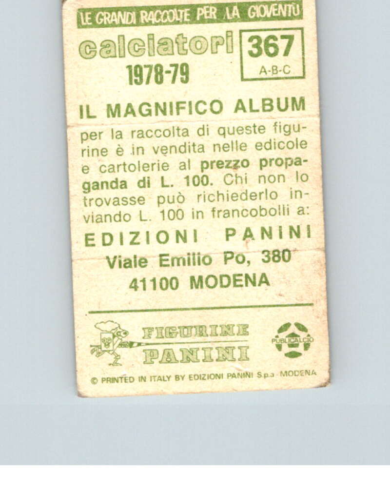 1978-79 Panini Calciatori Soccer #367 Luppi, Damiani, Martina V28375