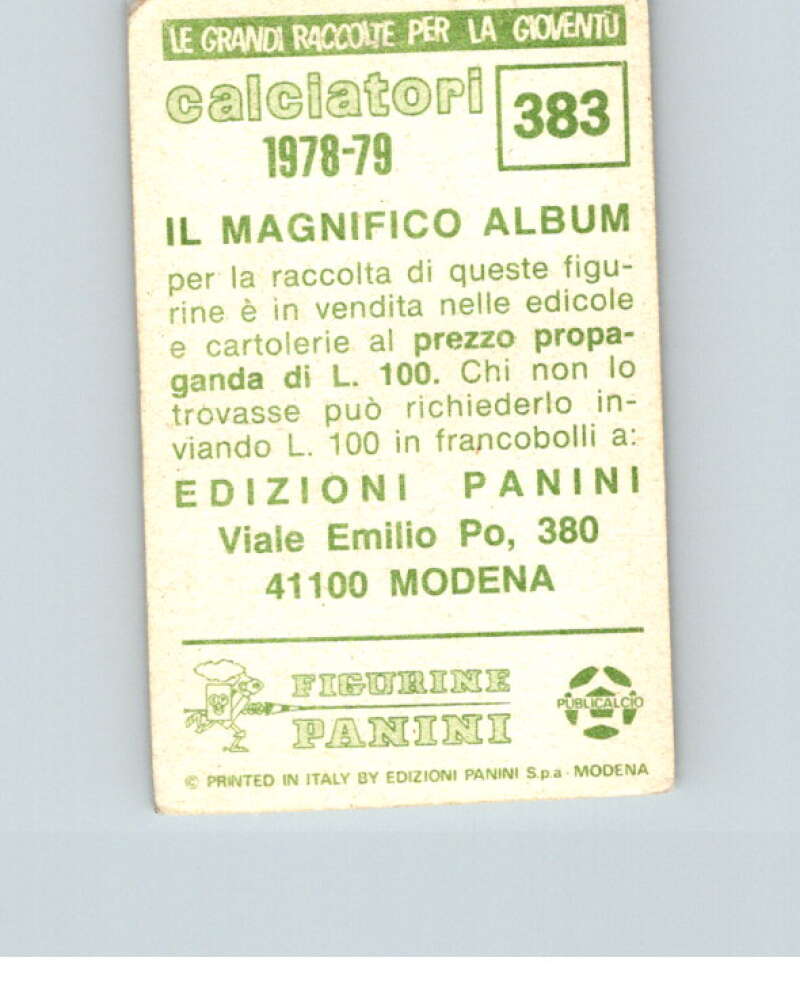 1978-79 Panini Calciatori Soccer #383 Monza V28381