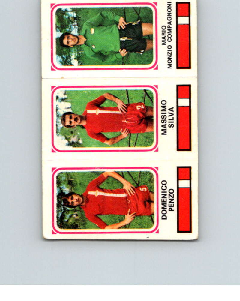 1978-79 Panini Calciatori Soccer #387 Penzo, Silva, Compagnoni V28385