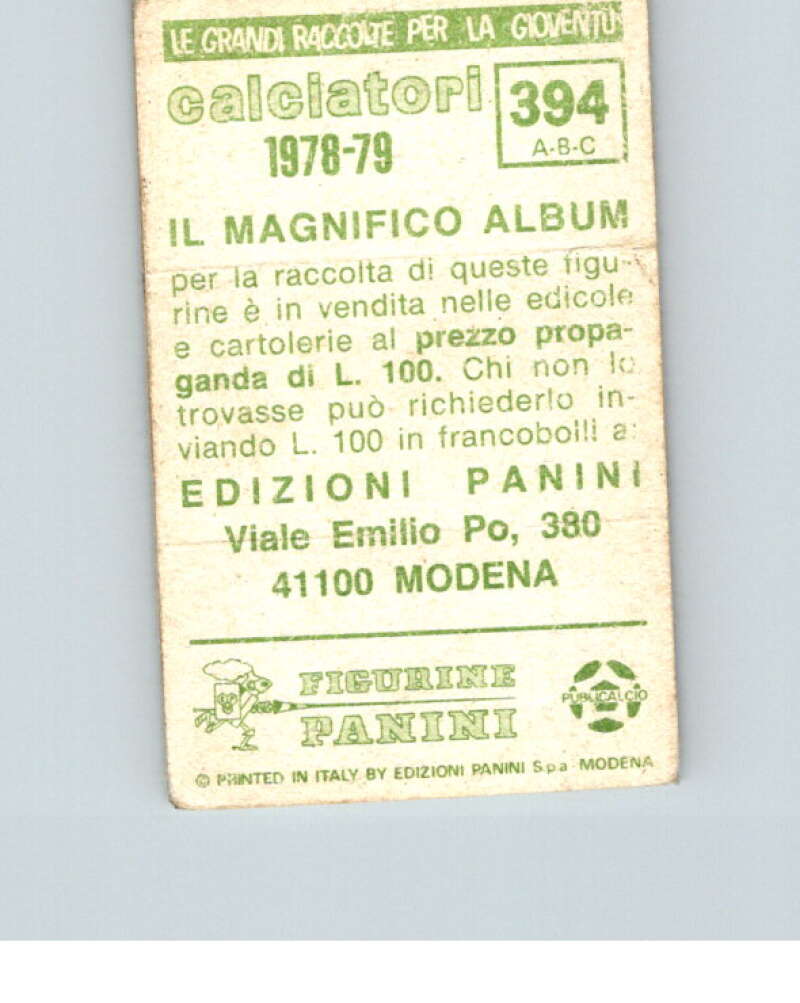 1978-79 Panini Calciatori Soccer #394 Pelosin, Cornaro, Manzi V28388