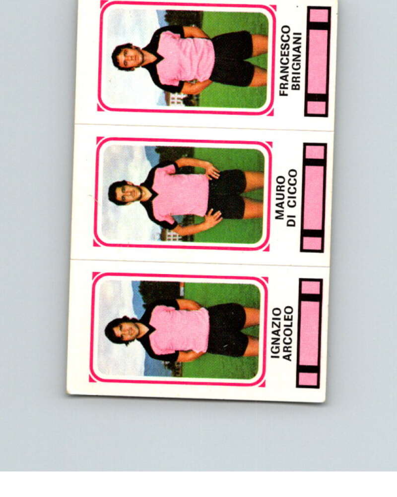 1978-79 Panini Calciatori Soccer #405 Arcoleo, Di Cicco, Brignani V28392