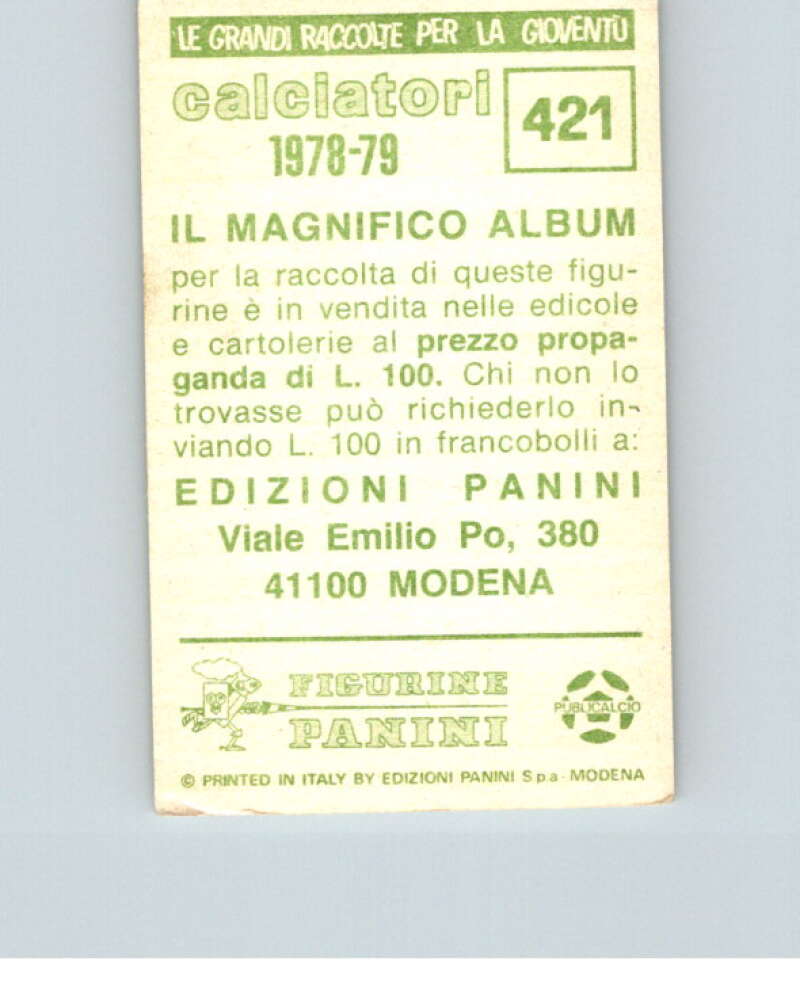1978-79 Panini Calciatori Soccer #421 Gianfranco Leoncini V28399