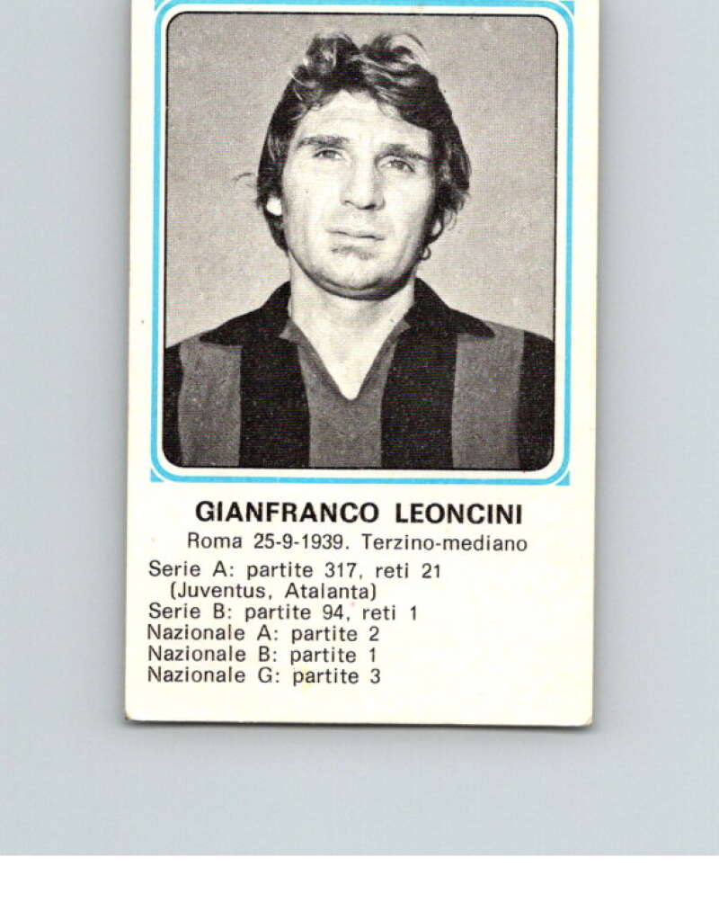 1978-79 Panini Calciatori Soccer #421 Gianfranco Leoncini V28400