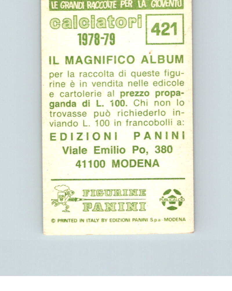 1978-79 Panini Calciatori Soccer #421 Gianfranco Leoncini V28400