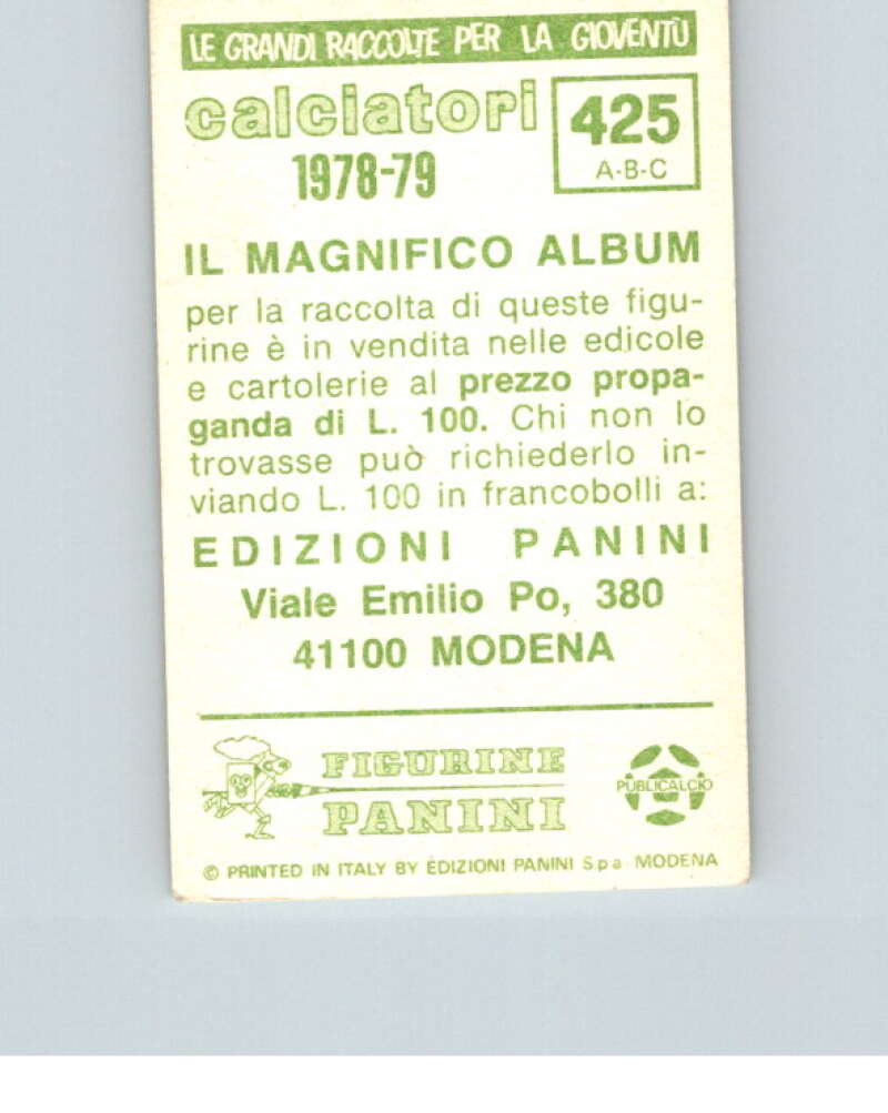 1978-79 Panini Calciatori Soccer #425 Bittolo, Venturini, Borgo V28401