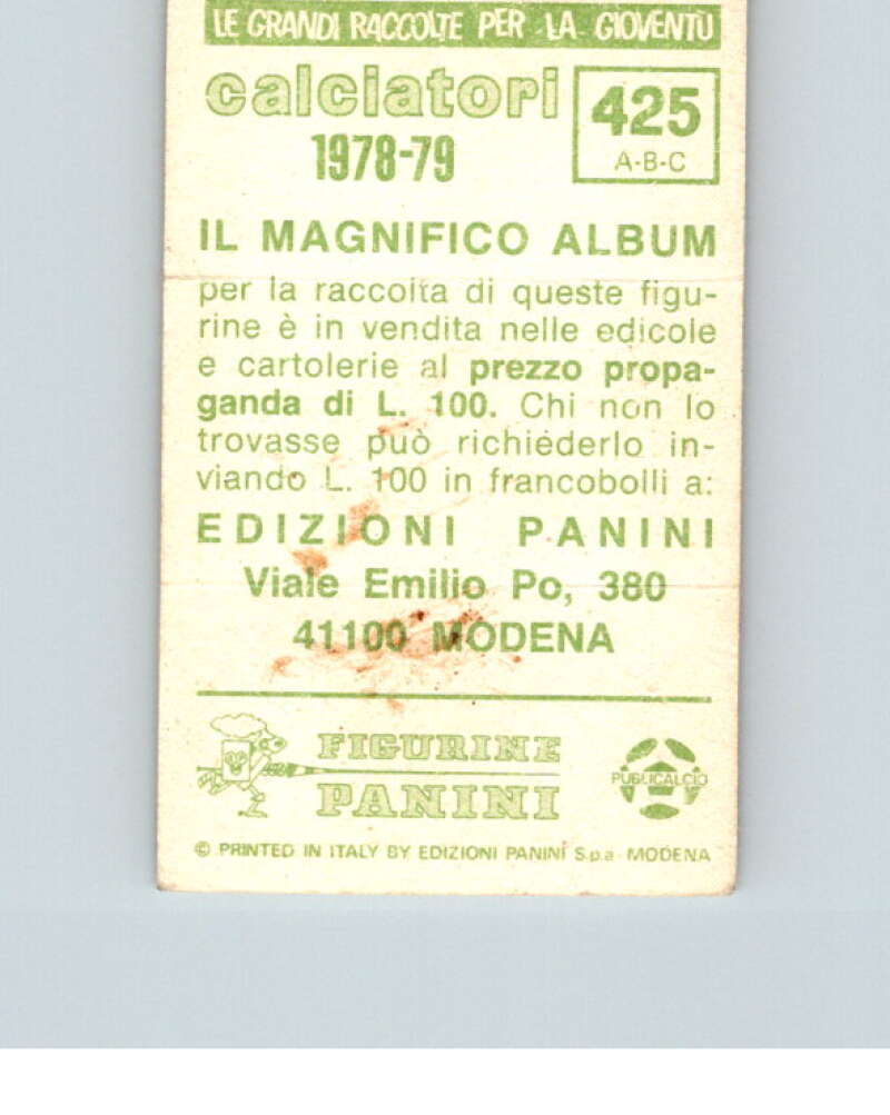 1978-79 Panini Calciatori Soccer #425 Bittolo, Venturini, Borgo V28402