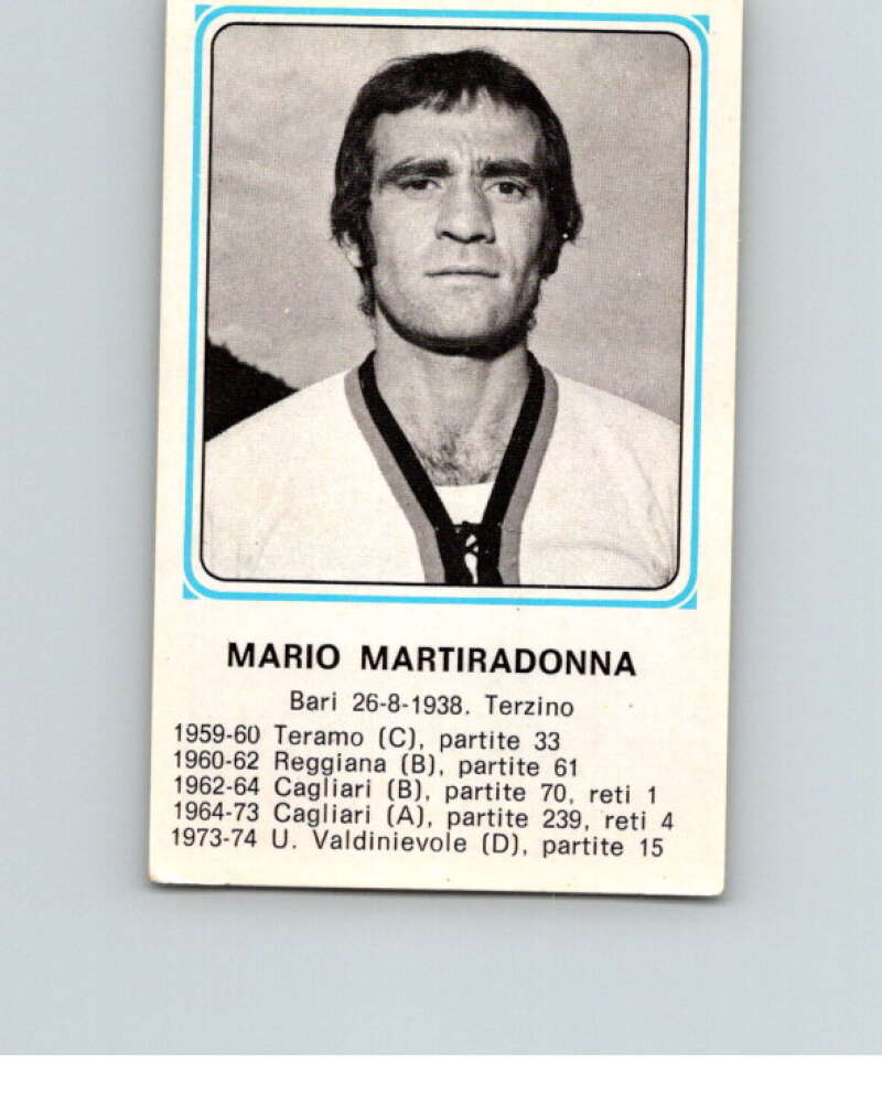 1978-79 Panini Calciatori Soccer #431 Mario Martiradonna V28409