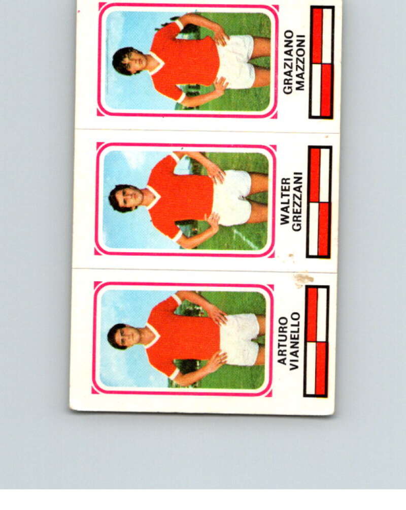 1978-79 Panini Calciatori Soccer #435 Vianello, Grezzani, Mazzoni V28410
