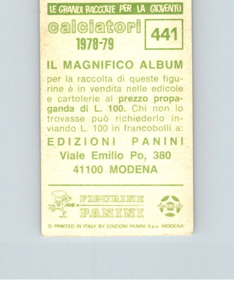 1978-79 Panini Calciatori Soccer #441 Vincenzo Montefusco V28412