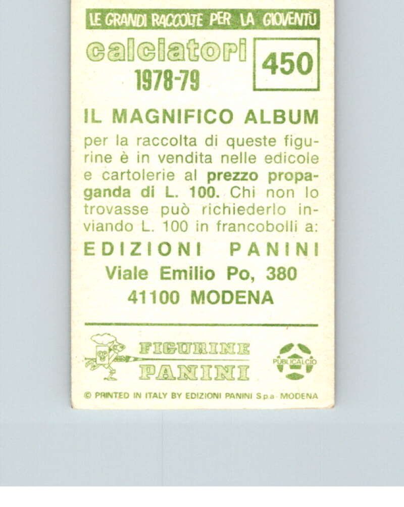 1978-79 Panini Calciatori Soccer #450 O. De Carvalho "Nene" V28415