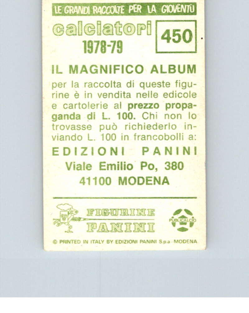 1978-79 Panini Calciatori Soccer #450 O. De Carvalho "Nene" V28416