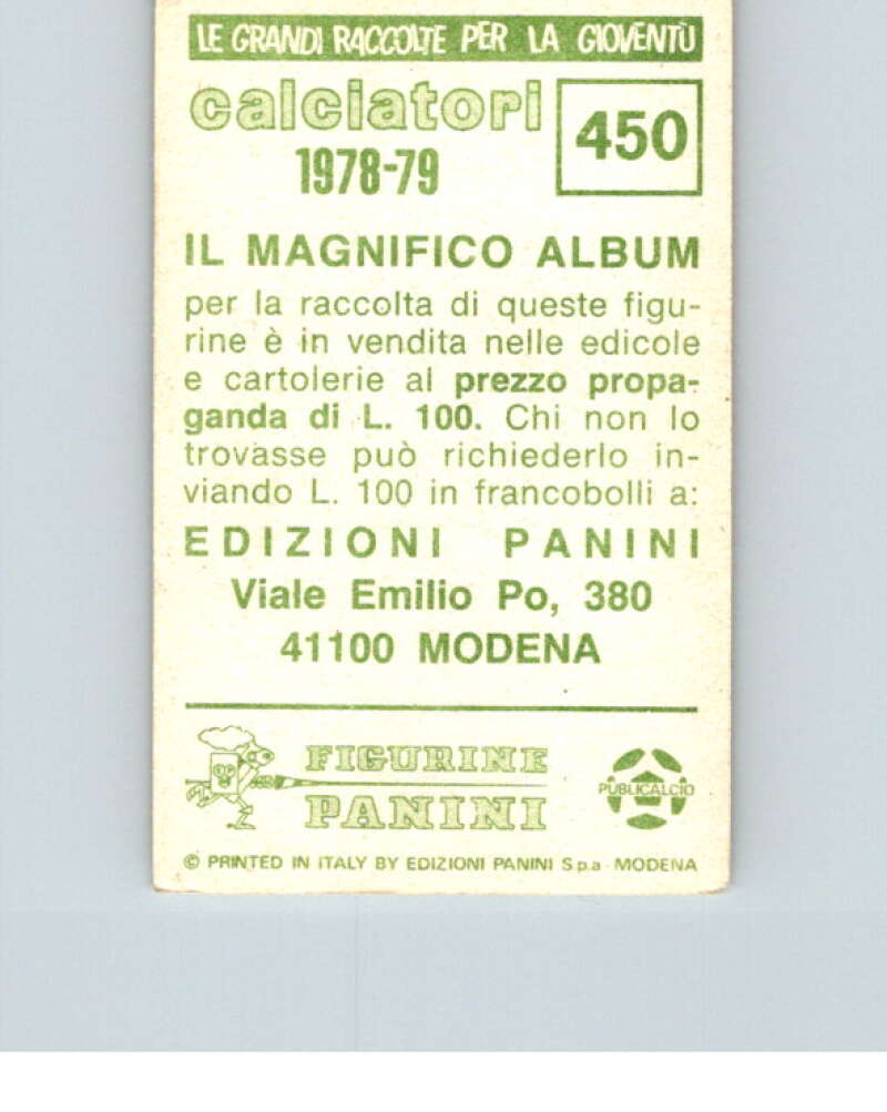 1978-79 Panini Calciatori Soccer #450 O. De Carvalho "Nene" V28417
