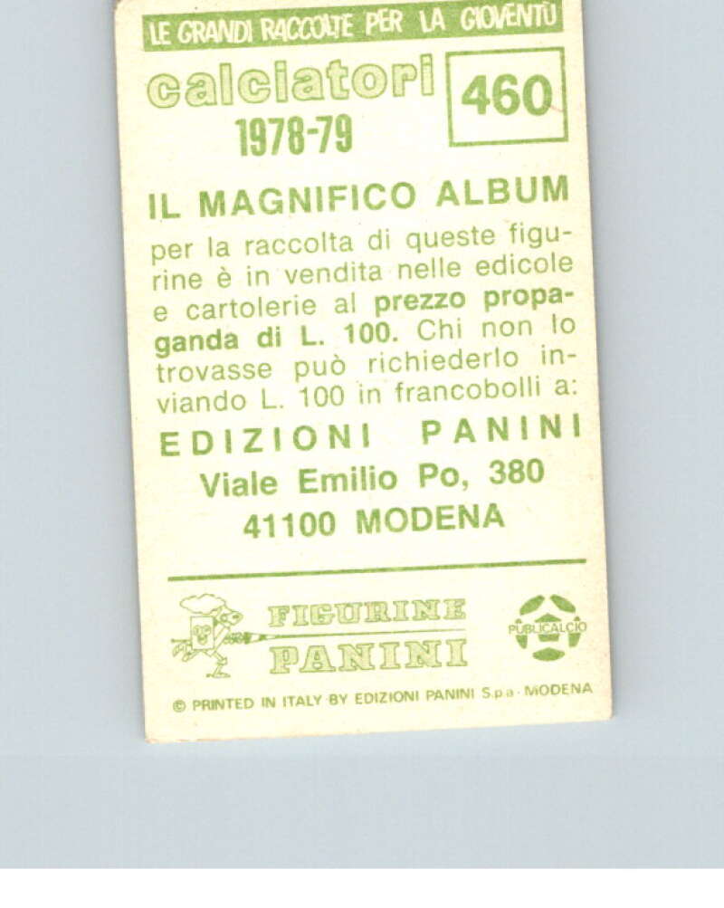1978-79 Panini Calciatori Soccer #460 Ambrogio Pelagalli V28422