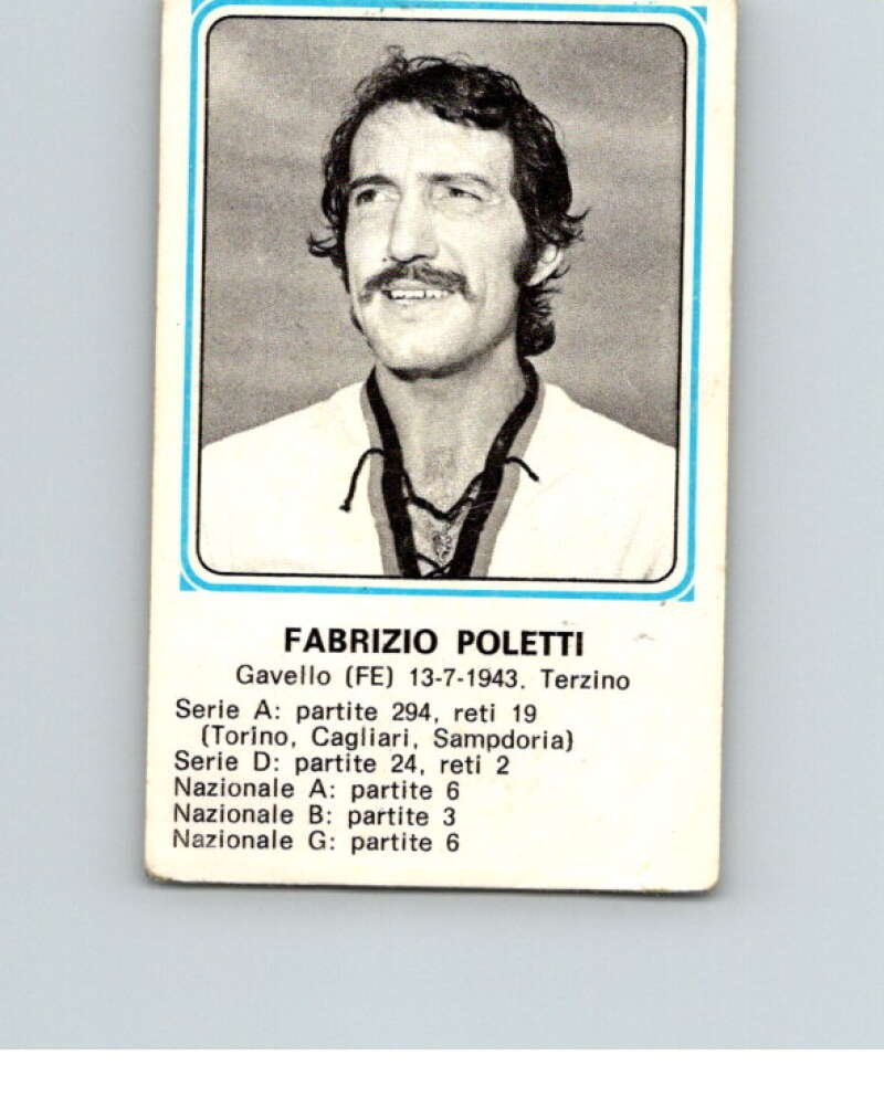 1978-79 Panini Calciatori Soccer #469 Fabrizio Poletti V28430