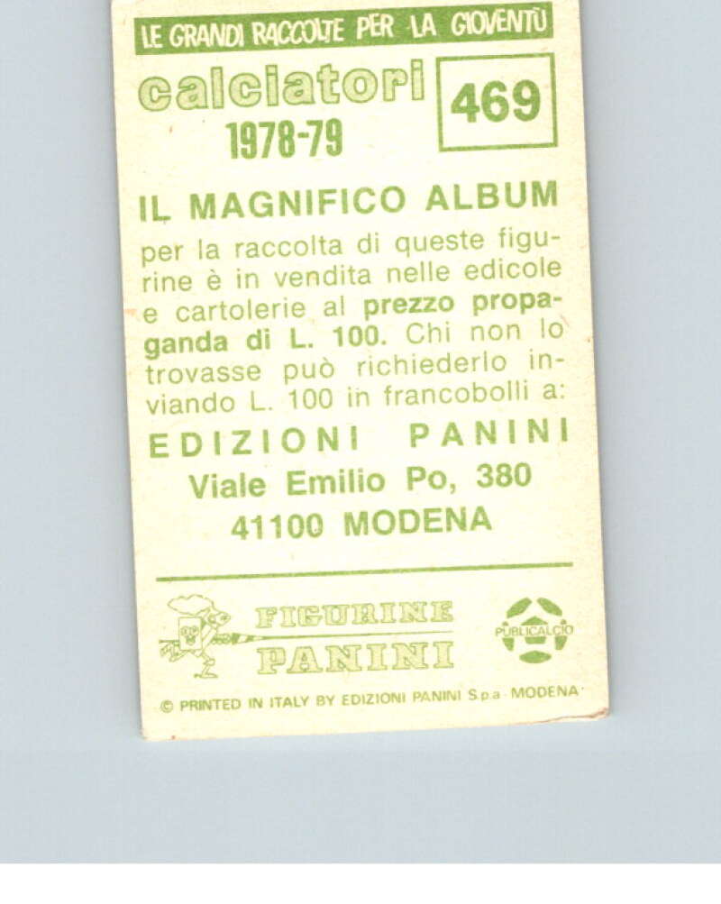 1978-79 Panini Calciatori Soccer #469 Fabrizio Poletti V28431
