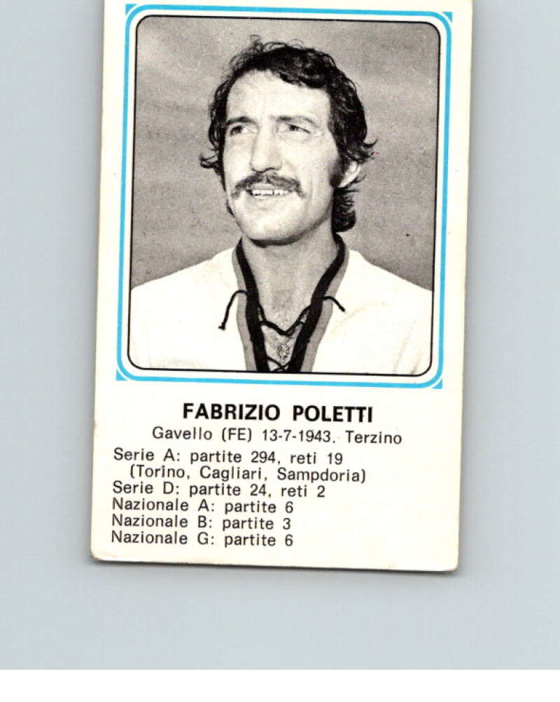 1978-79 Panini Calciatori Soccer #469 Fabrizio Poletti V28432