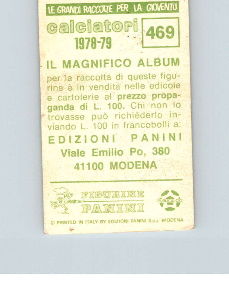 1978-79 Panini Calciatori Soccer #469 Fabrizio Poletti V28432
