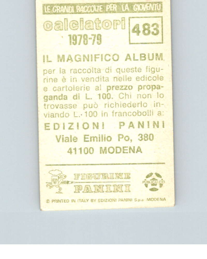 1978-79 Panini Calciatori Soccer #483 Ternana V28438