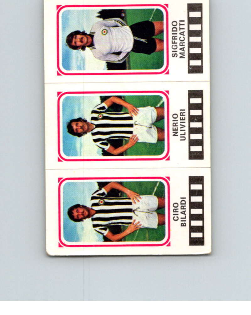 1978-79 Panini Calciatori Soccer #497 Bilardi, Ulivieri, Marcatti V28445