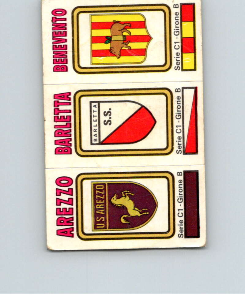1978-79 Panini Calciatori Soccer #518 Arezzo, Barletta,Benevento V28457