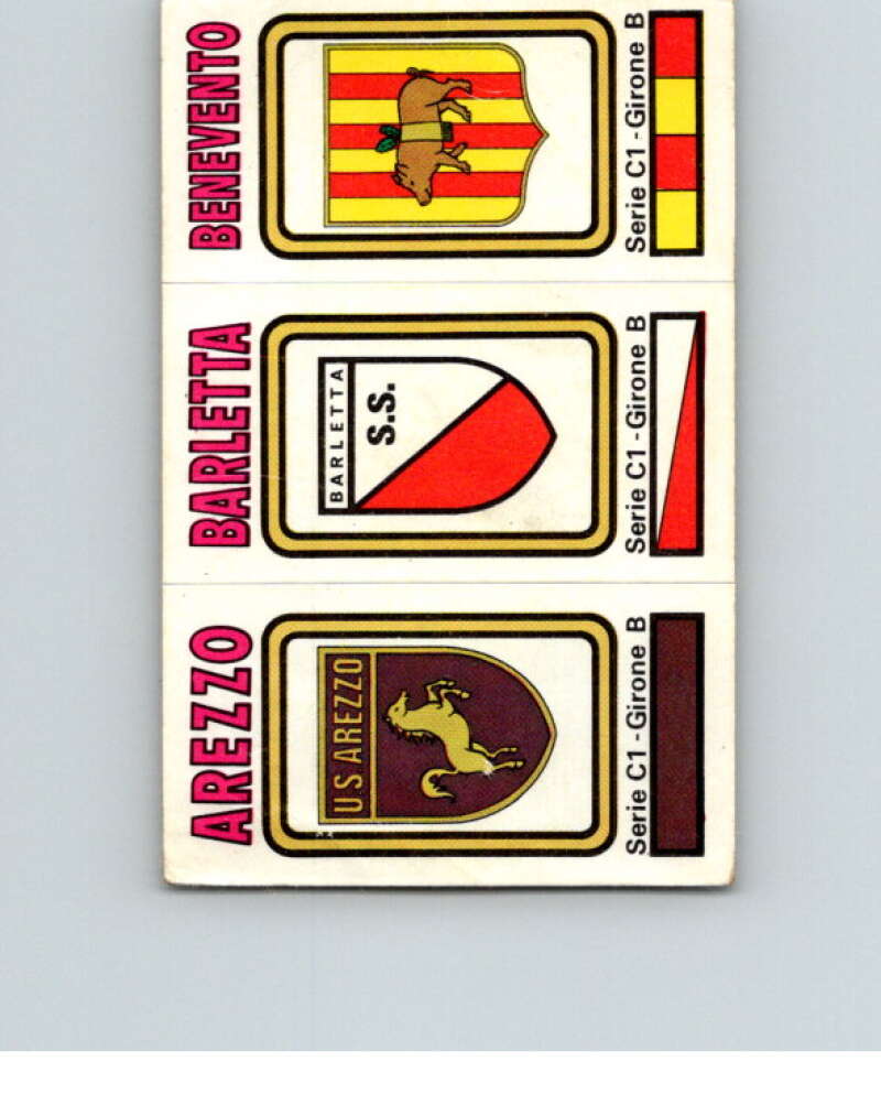 1978-79 Panini Calciatori Soccer #518 Arezzo, Barletta,Benevento V28458