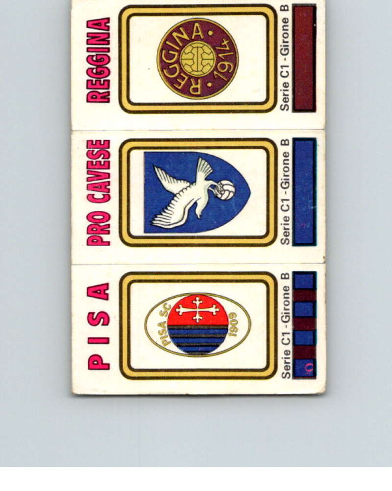 1978-79 Panini Calciatori Soccer #522 Pisa, Cavese, Reggina V28461
