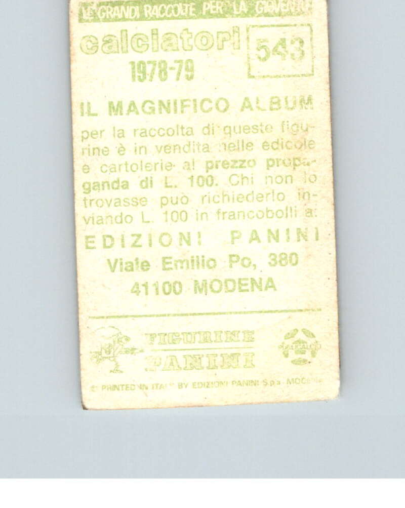 1978-79 Panini Calciatori Soccer #543 Barletta V28475