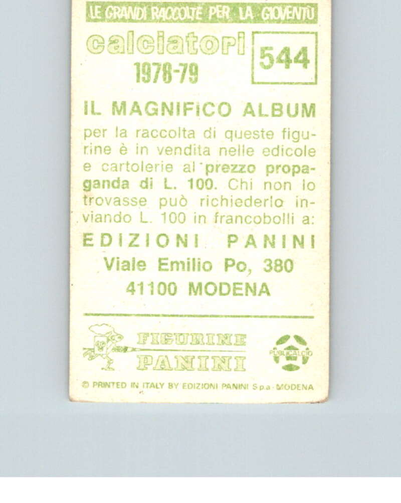 1978-79 Panini Calciatori Soccer #544 Benevento V28477