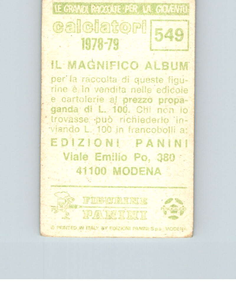 1978-79 Panini Calciatori Soccer #549 Latina V28481