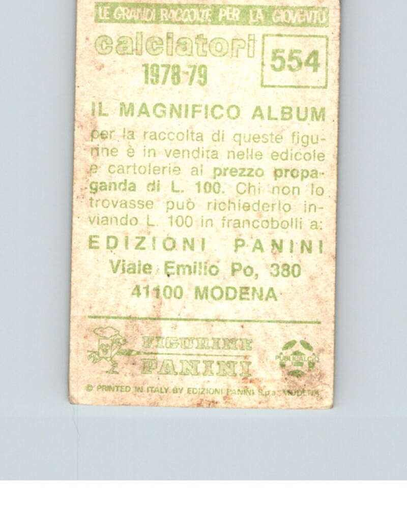 1978-79 Panini Calciatori Soccer #554 Pisa V28482