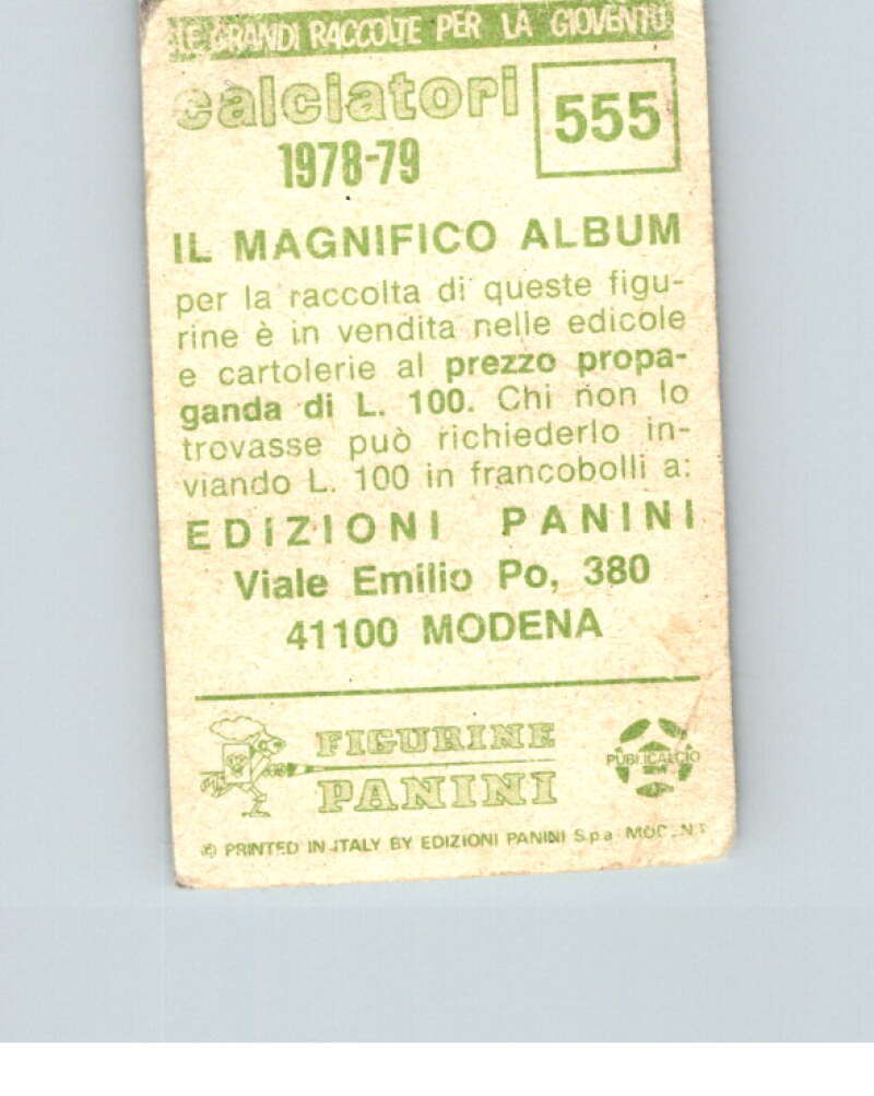 1978-79 Panini Calciatori Soccer #555 Pro Cavese V28484