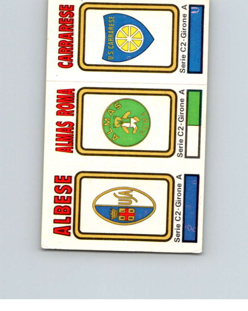 1978-79 Panini Calciatori Soccer #560 Albese, Almas Roma, Carrarese V28487