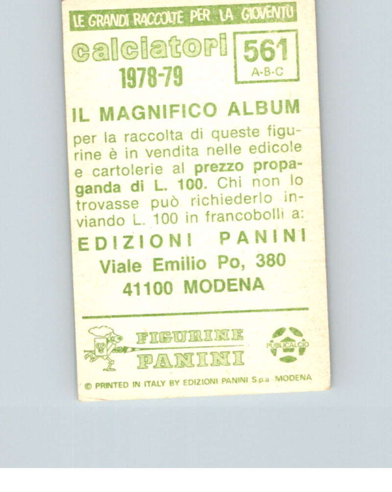 1978-79 Panini Calciatori Soccer #561 Cerretese, Civtavecchia, Derthona V28488