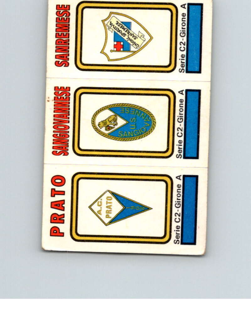 1978-79 Panini Calciatori Soccer #564 Prato, Sangiovannese, Sanremese V28490