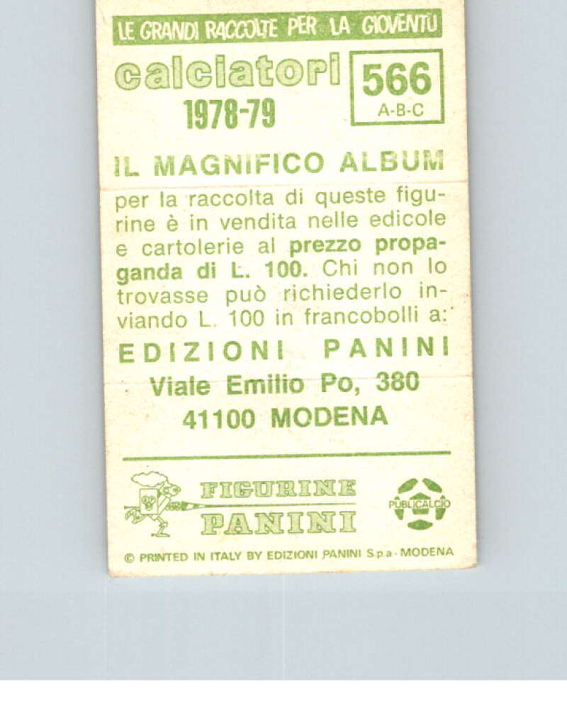 1978-79 Panini Calciatori Soccer #566 Adriese, Audace, Bolzano V28494