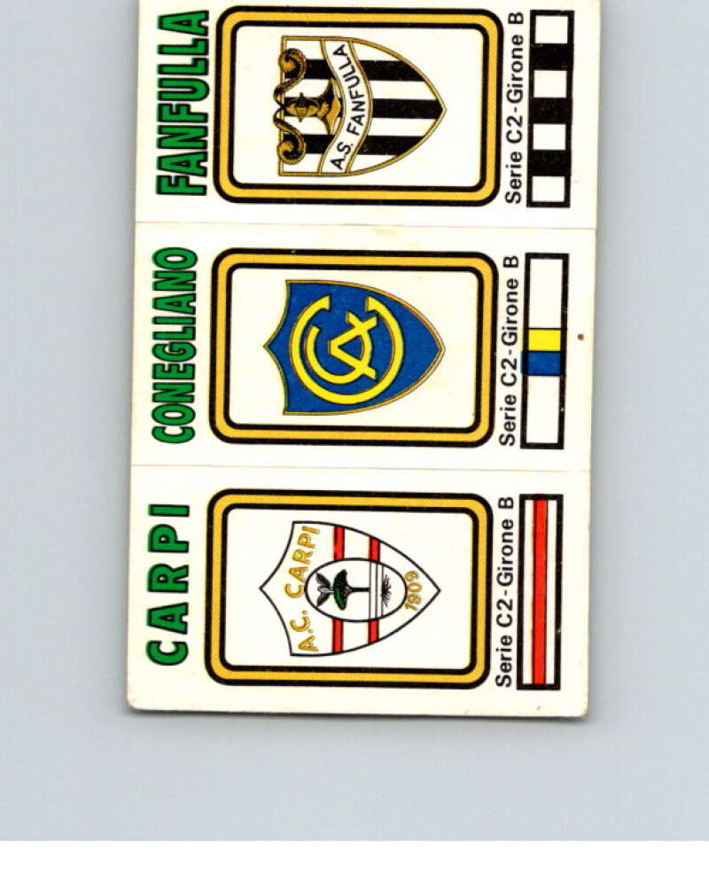 1978-79 Panini Calciatori Soccer #567 Carpi, Conegliano, Fanfulla V28495